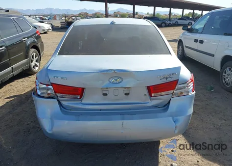 2007 Hyundai Sonata Gls from USA, damaged, VIN 5NPET46C57H258761